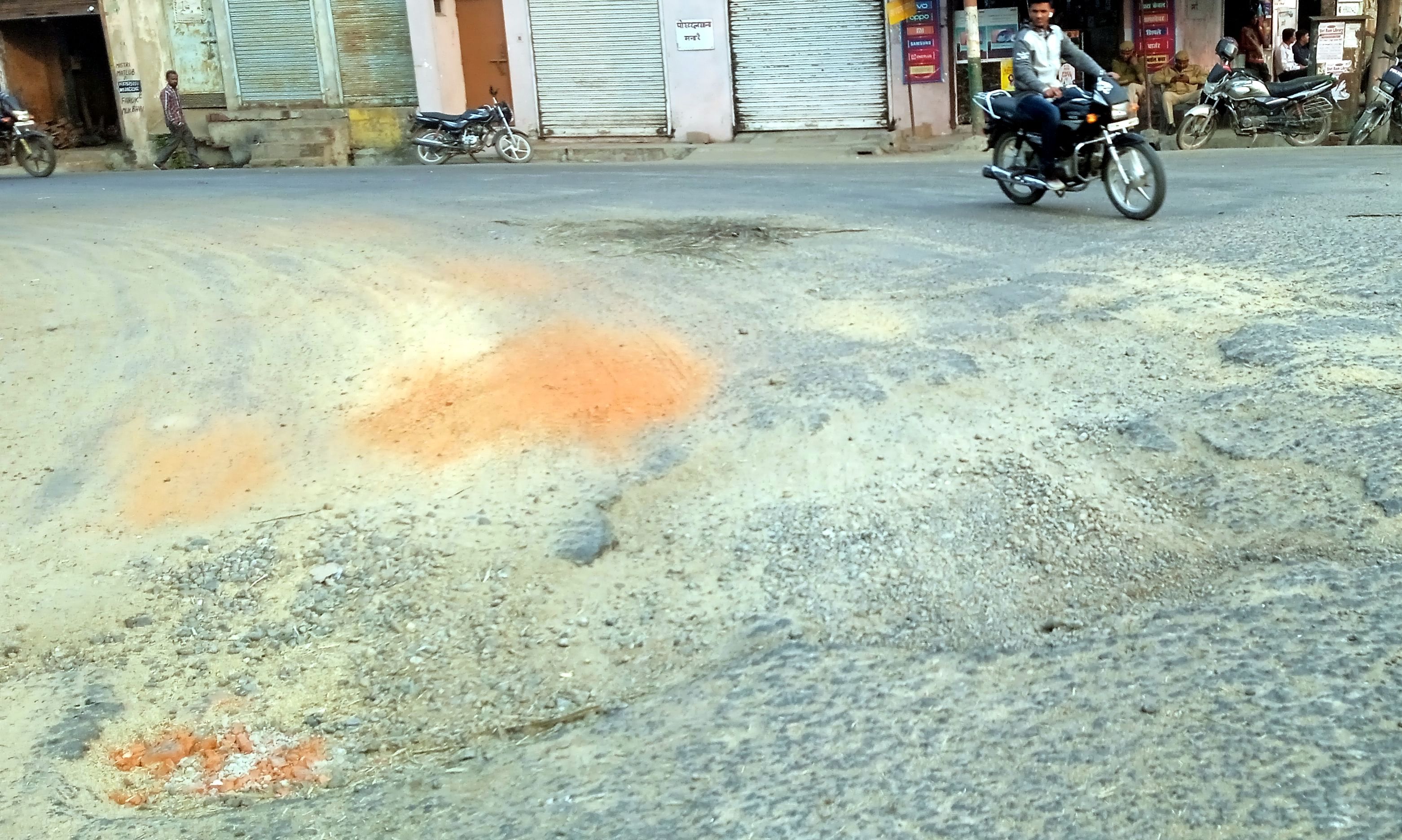 jalan rusak bypass rel shamli jalan rusak bypass rel shamli