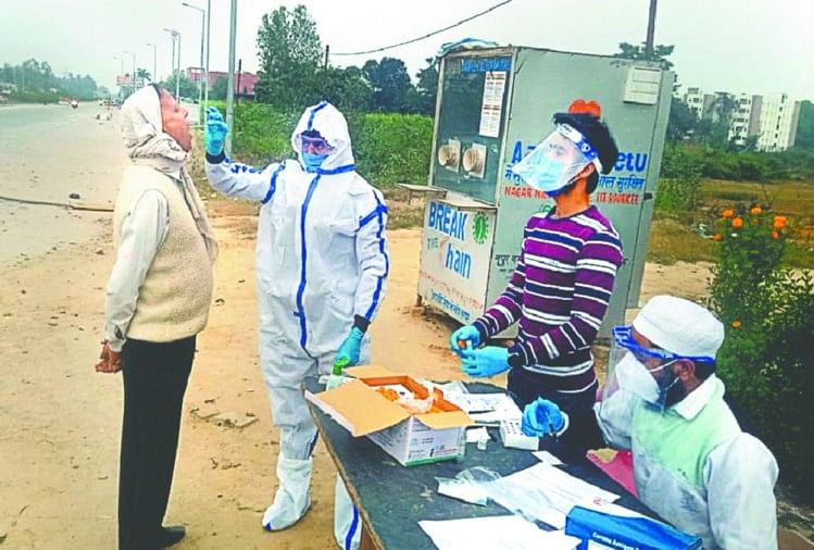 Coronavirus in Uttarakhand | बॉर्डर चेकपोस्ट पर शुरू हुई बाहर से आने वालों की आरटीपीसीआर जांच