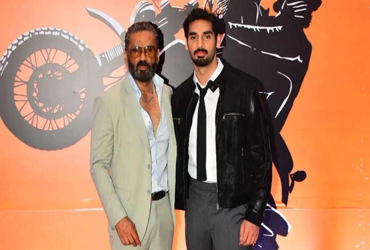 आहान शेट्टी, सुनील शेट्टी