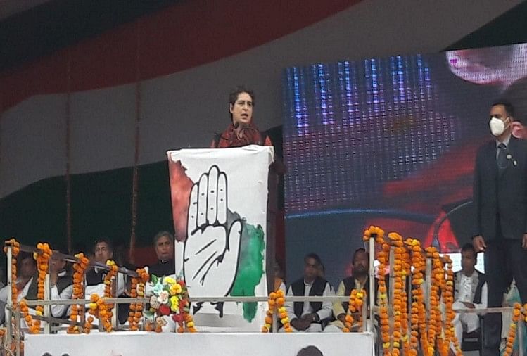 Élection 2022 : La campagne électorale de Priyanka Gandhi de la part de sa belle-famille a réitéré la promesse du Congrès du Bjp