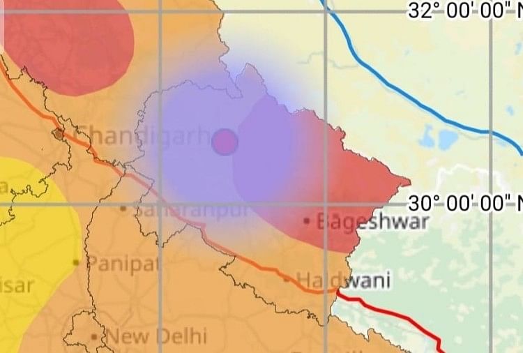 Tremblement de terre dans l’Uttarakhand : un tremblement de terre de 3,8 Richter a frappé Uttarkashi aujourd’hui