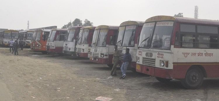 Berita Reli Pm Modi – 195 bus berangkat dari Basti untuk rapat umum PM di Gorakhpur