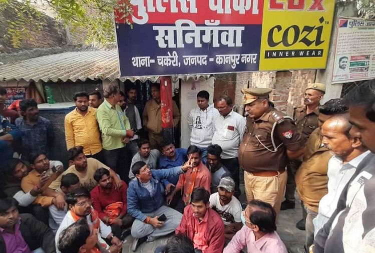 Kanpur: le responsable de l’avant-poste accusé d’avoir giflé un travailleur de Bjp, Acp a fait le point sur la ligne