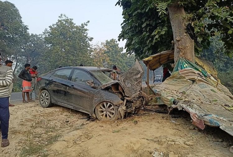 Trois morts dans un accident de la route à Pratapgarh aujourd’hui News Kohandaur Prayagraj Crime News Basti Gorakhpur