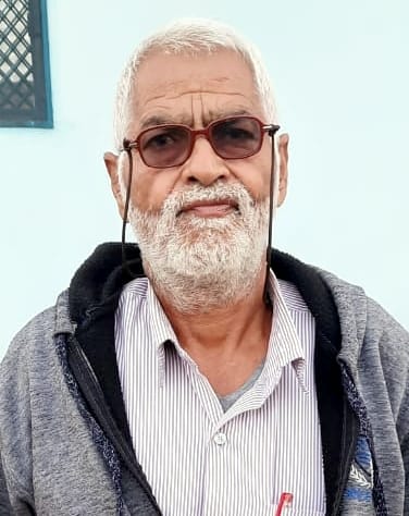 बिजनौर में शांतिनगर कालोनी के नौबहार सिंह।