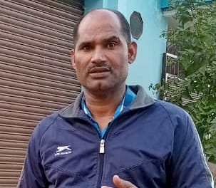 बिजनौर में शांतिनगर कालोनी के ओमवीर सिंह।