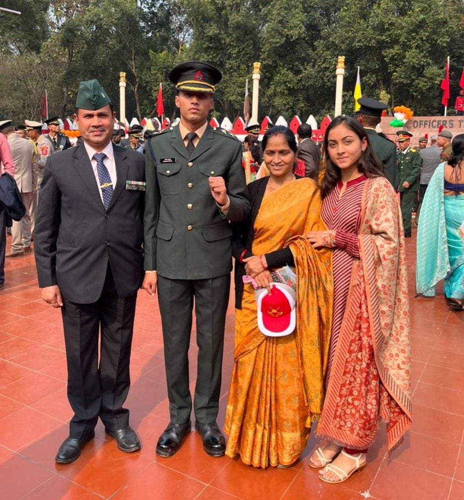 गया सैन्य प्रशिक्षण अकादमी से पास आउट होने के बाद सेना में अधिकारी बने टिहरी गढ़वाल के मंयक सुयाल