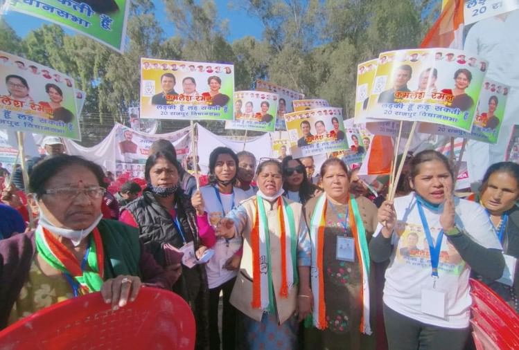 uttarakhand elections 2022 rahul gandhi rally in dehradun today: See the highlights of rally in pictures