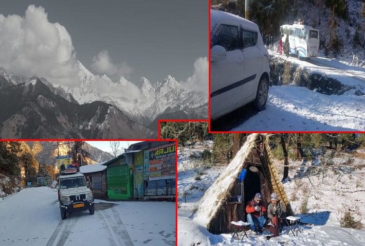 Berita Cuaca Uttarakhand Hari Ini: Hujan Salju Diperkirakan Hari Ini, Munsyari Mendapat Musim Hujan Salju Pertama, Foto