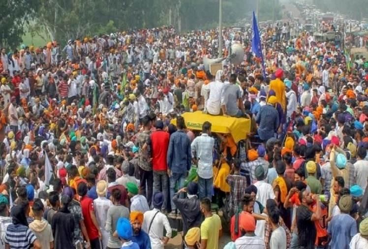 कृषि आंदोलन के समर्थक विरोध में उतरे, भाजपा-शिअद व कांग्रेस एलान के बाद से परेशान