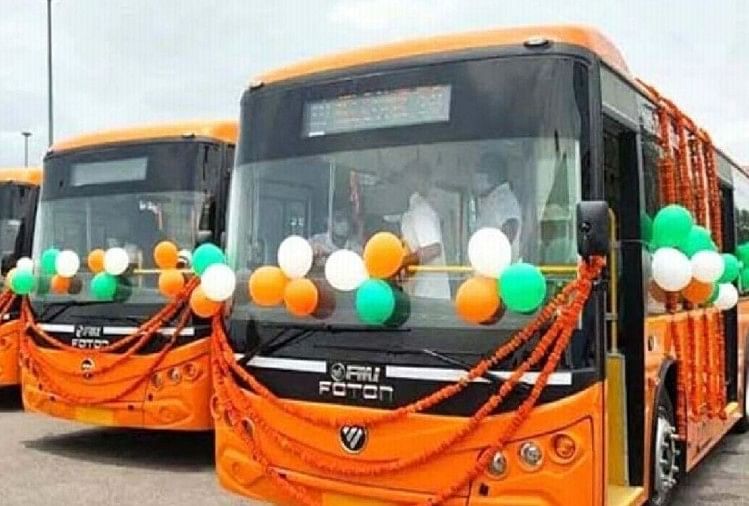 Les bus électriques circuleront sur les routes de la ville d’Agra à partir d’aujourd’hui – Agra : les bus électriques circuleront sur les routes de la ville à partir d’aujourd’hui, ce sera le tarif