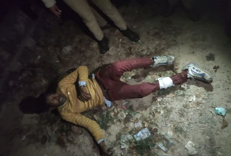 La police a arrêté l’accusé de meurtre lors d’une rencontre à Agra