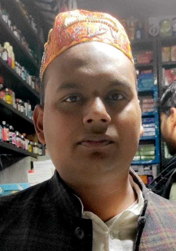 हरदोइें में हादसे में  मृत मुख्तार की फाइल फोटो
