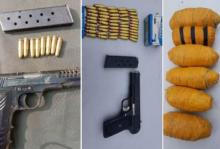 Bsf a attrapé un envoi d’héroïne et d’armes à la frontière internationale au Pendjab