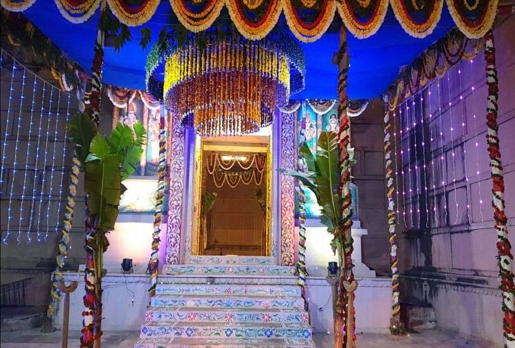 Célébration de Vaikuntha Ustav 2022 dans le temple de Rangnath Vrindavan