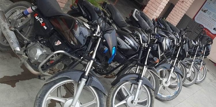 Sept vélos volés retrouvés, les accusés arrêtés