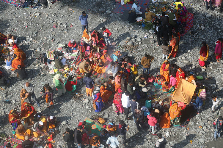 Makar Sankranti Di Ranibag – Festival Makar Sankranti dirayakan dengan meriah
