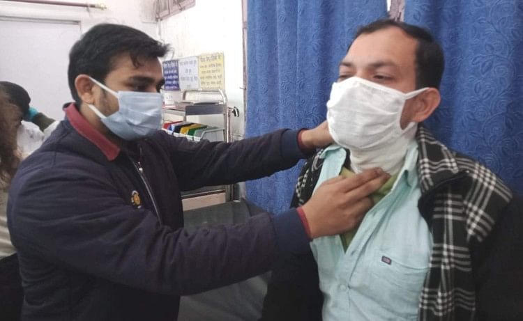 Tiga Orang Mencapai Rumah Sakit Dengan Darah Dari Manjha Cina