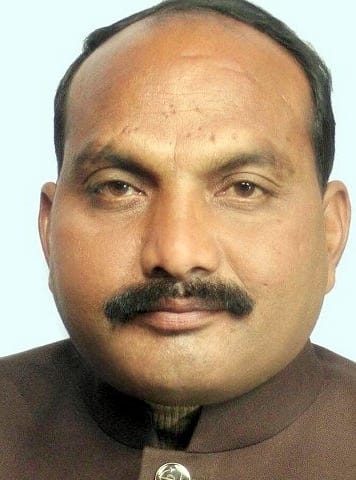 धामपुर विधान सभा से भाजपा प्रत्याशी अशोक राणा।