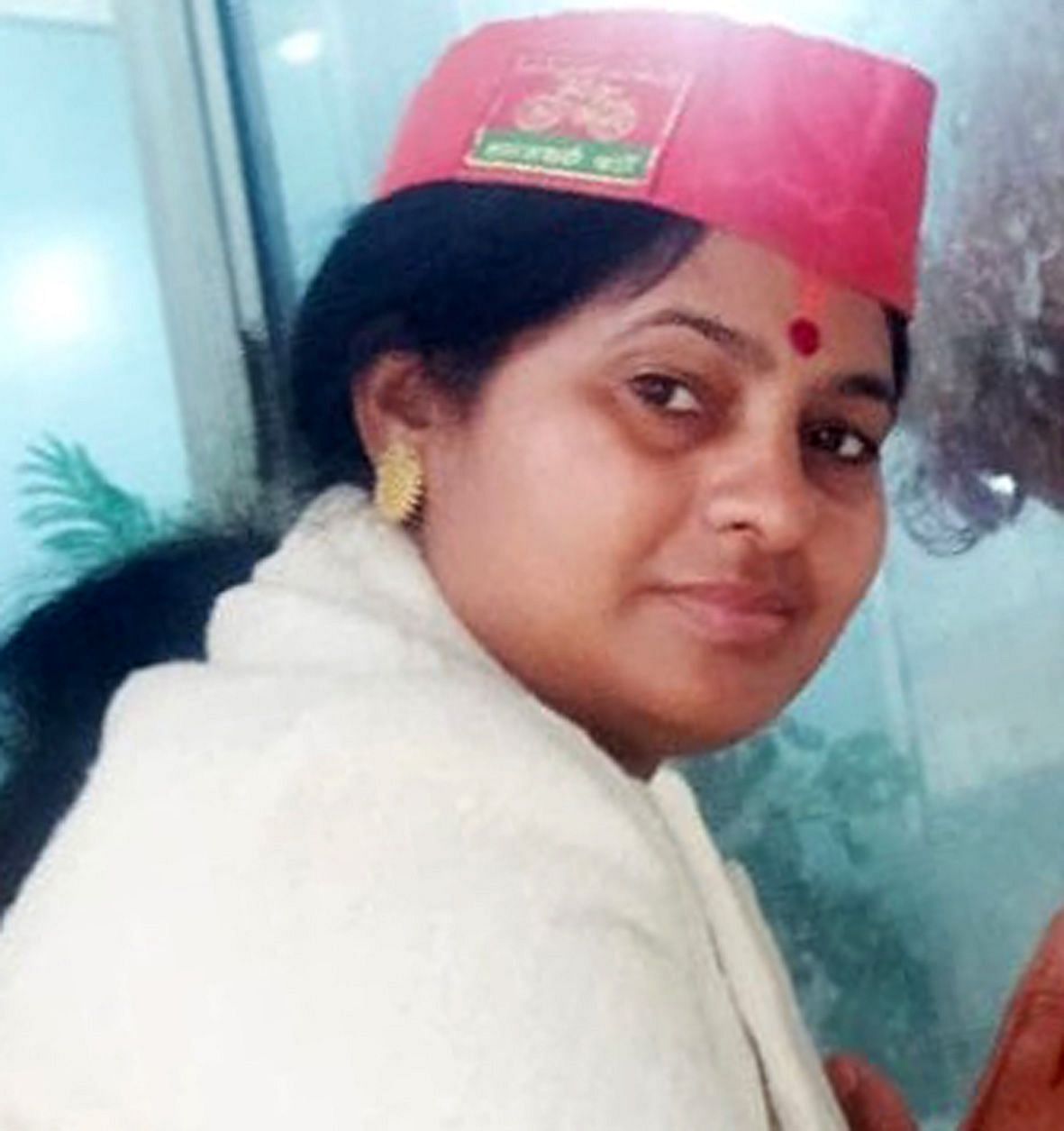 Laxmi Dhangar SP Charra candidat à l'assemblée.