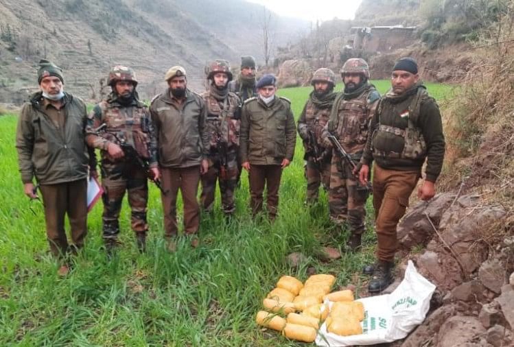 Jammu Kashmir: 31 Kg Heroine Dipulihkan Dari Garis Kontrol, Operasi Pencarian Besar-besaran Terjadi Di Area