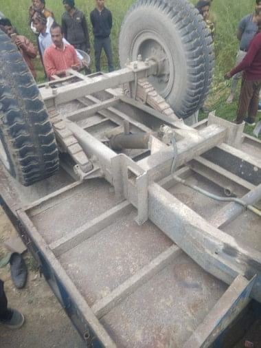 Crime, accident, kannauj, kannauj News – Tracteur rempli de fidèles renversé, un innocent est mort