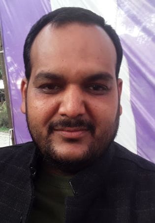 बसपा प्रत्याशी अमित कुमार सिंह। संवाद