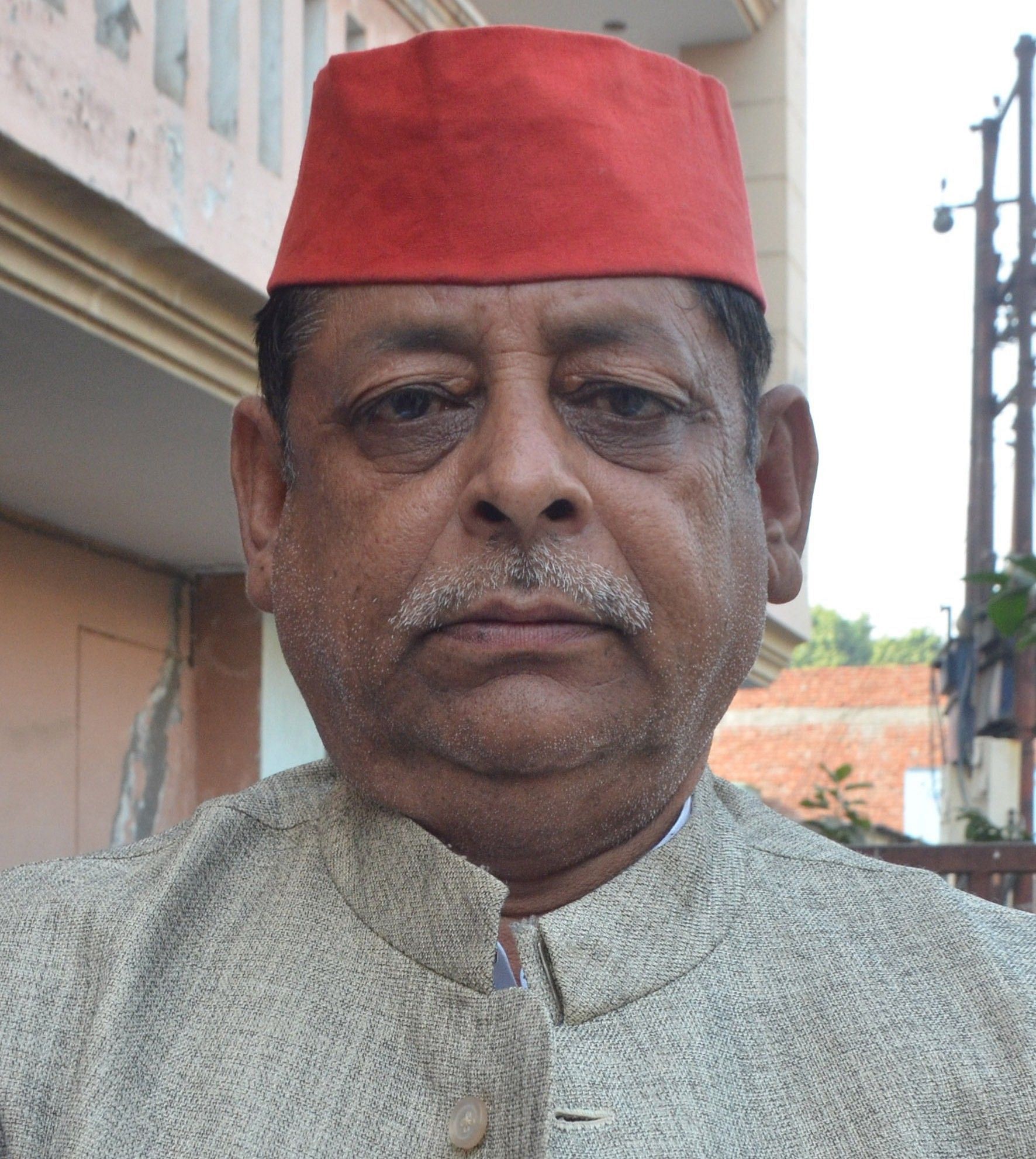 Girish Yadav.  Président de district PS