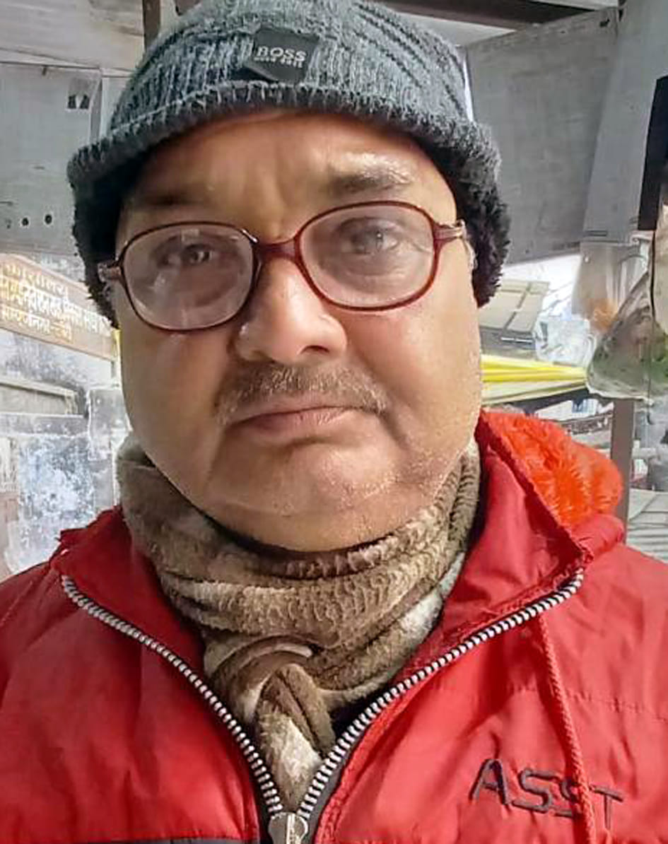 ट्रांस शारदा क्षेत्र के हजारा सिद्धनगर के सुरेश शाही।