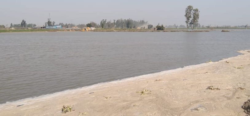 कैराना में ओवरफलो होकर टूटी मामौर झील का पानी कैराना में ओवरफलो होकर टूटी मामौर झील का पानी