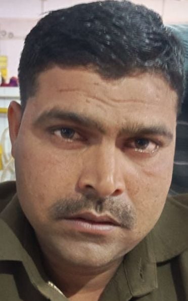 घायल सिपाही पुष्पेंद्र कुमार पाल। संवाद घायल सिपाही पुष्पेंद्र कुमार पाल। संवाद