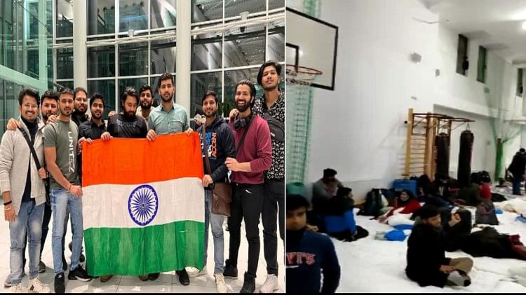 भारतीय छात्र व रोमानिया में फंसे छात्र