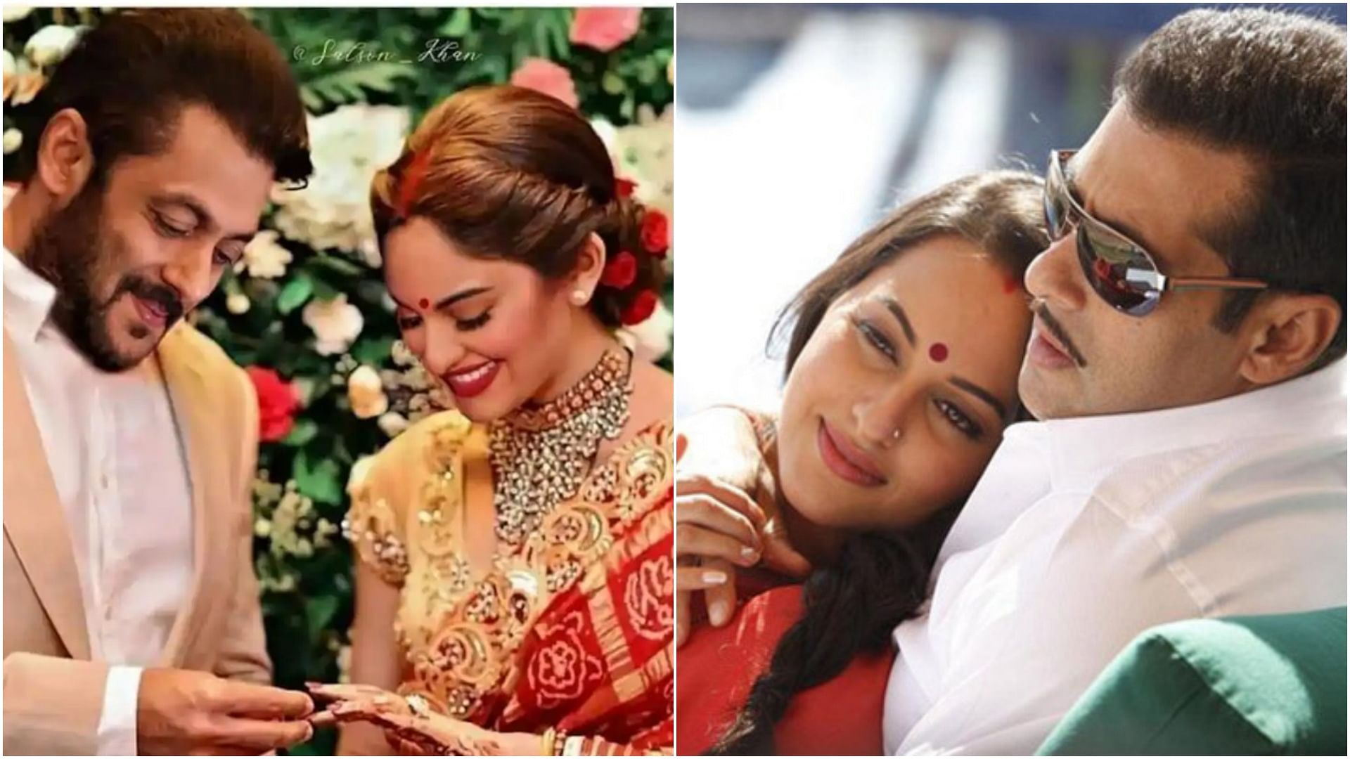 Salman Khan And Sonakshi Sinha's Viral Pic Sparks Wedding Rumours Know The  Truth - Fact Check: सलमान खान ने सोनाक्षी सिन्हा से कर ली शादी? वायरल हो  रही ये तस्वीर, ये है