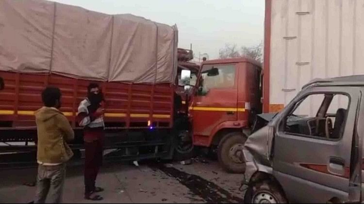 Accident de la route à Kannauj, huit personnes blessées