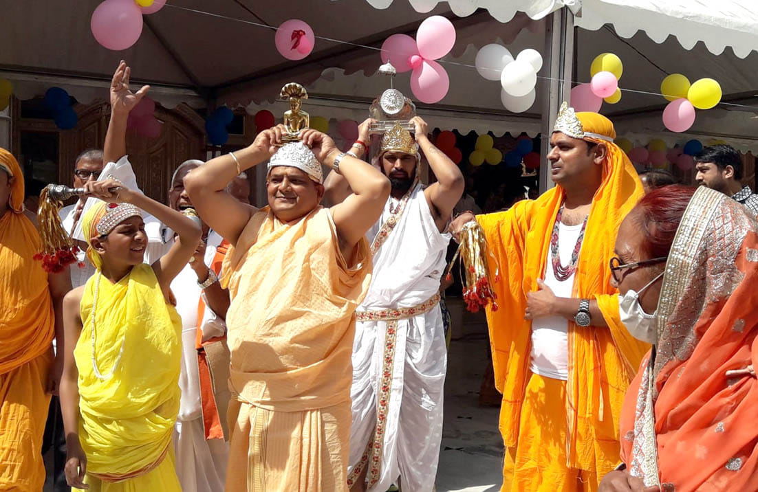 बडागांव के श्रीपार्श्वनाथ अतिशय क्षेत्र प्राचीन दिगम्बर जैन मन्दिर के शताब्दी महोत्सव कार्यक्