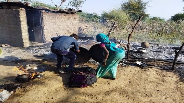25 Ribu Rupee Dan Barang Terbakar Akibat Kebakaran Di Gubuk Di Sirohi – Kecelakaan Kebakaran
