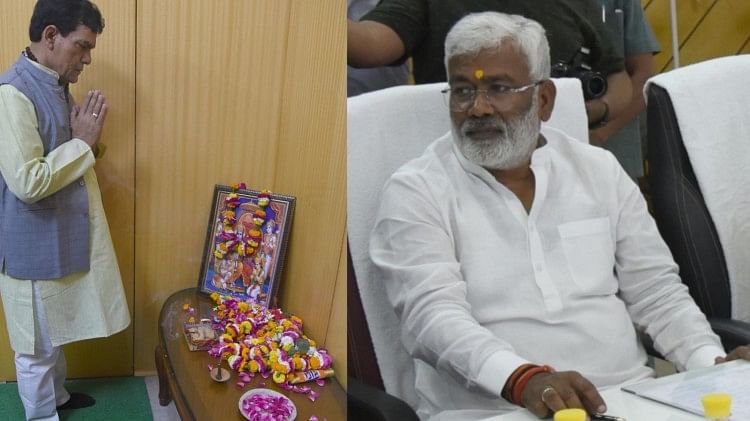 Bunglow alloué aux ministres de l’Uttar Pradesh.  – Logement alloué aux ministres du cabinet Yogi : Brajesh Pathak a obtenu 3 Vikramaditya Marg, Swatantradev a obtenu 4 bungalows Gautampalli