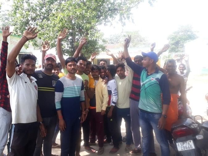Kannauj, Kannauj News – La dispute entre les enseignants s’est intensifiée, les villageois ont créé un chahut en fermant l’école