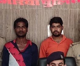 Colony,arresting,chor – Deux voleurs arrêtés pour vol dans la colonie de Kanshiram