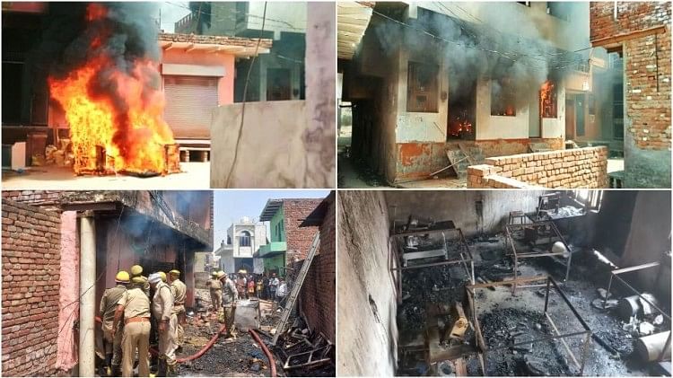 Tumulte d’Agra : affaire déposée contre le président du district de Hindu Mahasabha, 20 autres accusés identifiés pour avoir incendié des maisons