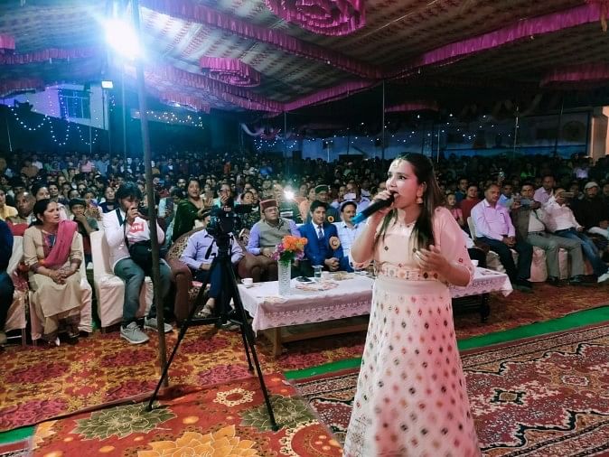 Mamta Bhardwaj et Ramesh Thakur ont secoué la deuxième soirée culturelle de Kisan Mela
