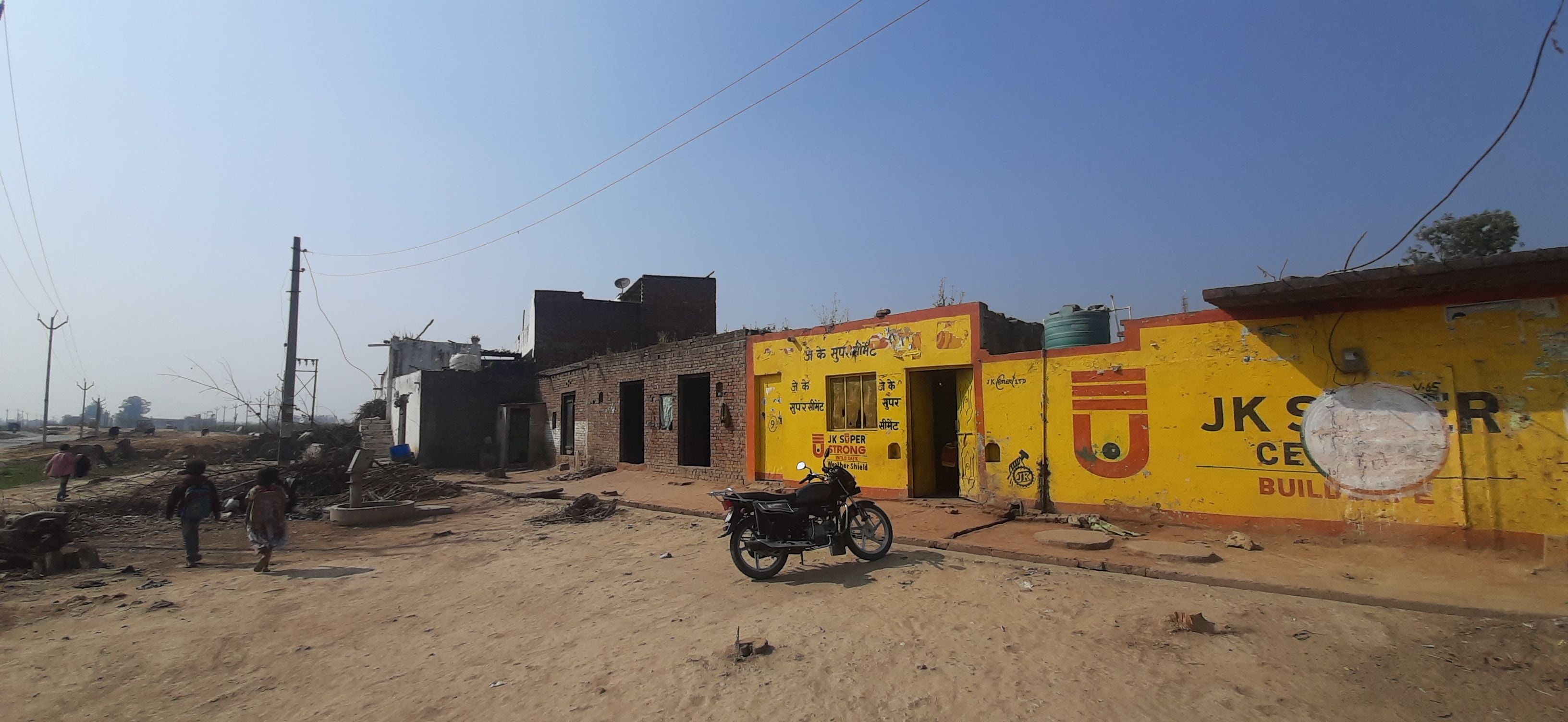 जागाहेड़ी में हाईवे निर्माण के अधिग्रहण के लिए चिन्हित किए मकान