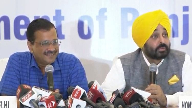 Jalandhar: Today Arvind Kejriwal and Bhagwant Mann will show the green signal to Volvo buses, Delhi officials took charge of the preparations
 TOU