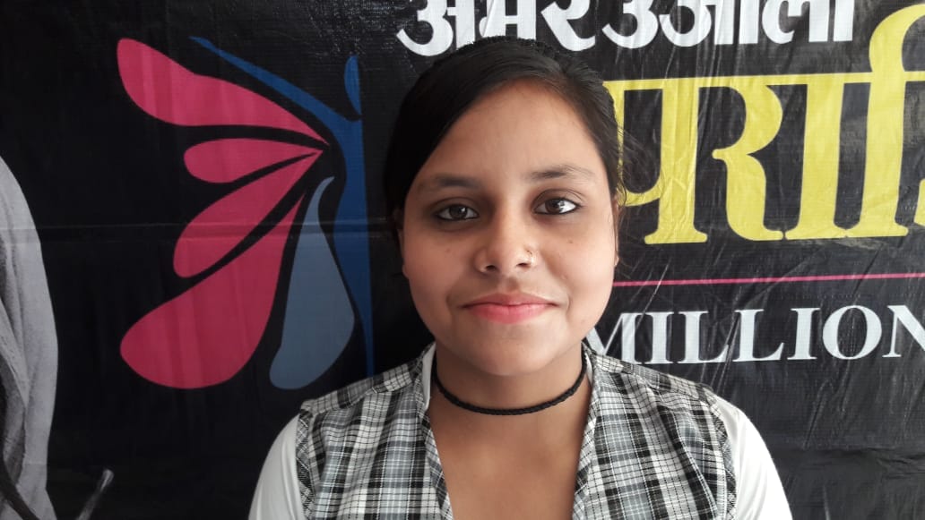 खतौली शिशु शिक्षा निकेतन की छात्रा कौशिक राठौर।