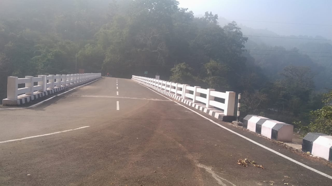 मोगीनंद में मारकंडा नदी पर इस तरह का बनेगा  पुल। संवाद