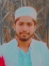 बालावाली के पास गंगा में डूबे रियाज का फोटो बालावाली के पास गंगा में डूबे रियाज का फोटो