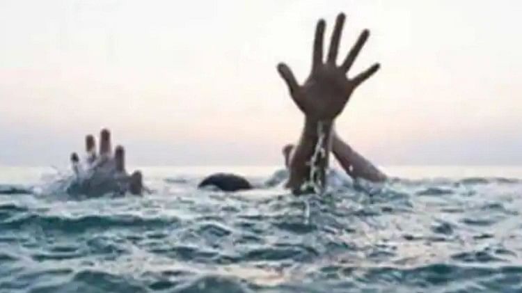Pratapgarh: Dua pemuda yang mandi di check dam meninggal karena tenggelam di sungai Bakulahi
