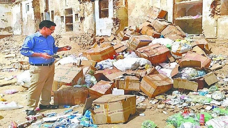Agra: Obat-obatan senilai Rs 40 lakh ditemukan tidak diklaim di petak kosong, STF dan Departemen Narkoba disita