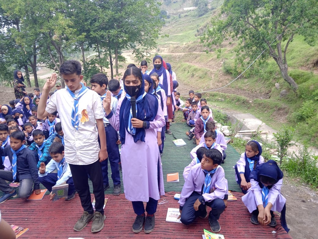 जम्मू-कश्मीर भारत स्काउट्स एंड गाइड्स का तीन दिवसीय प्रवेश प्रशिक्षण पाठ्यक्रम समाप्त