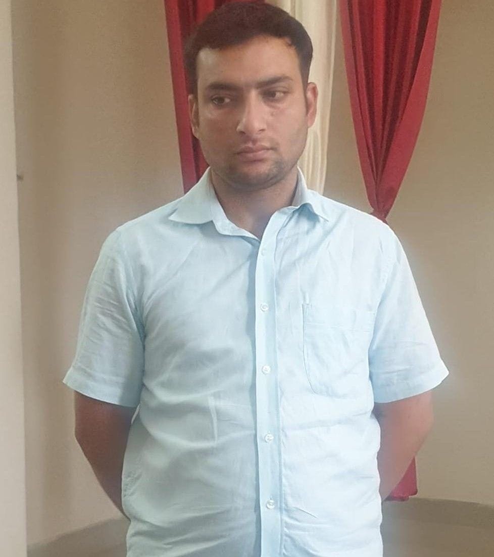 आरोपी राहुल प्रताप सिंह। संवाद